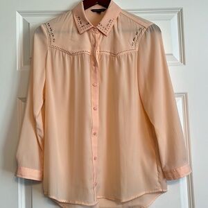 Super Cute Western Looking Button Down Shirt